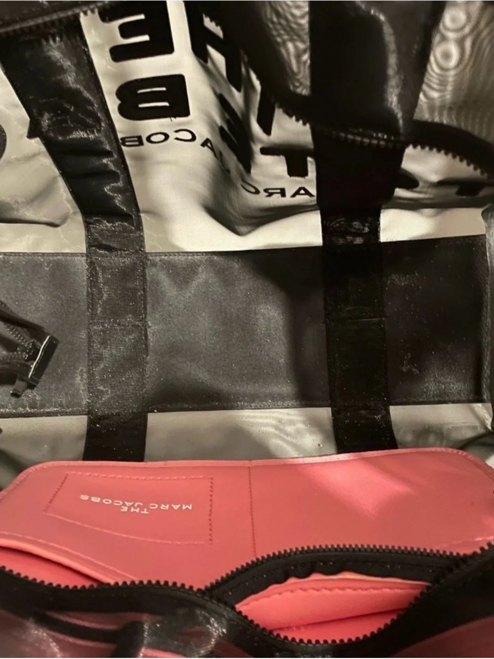 Marc Jacobs Large Mesh Black Tote